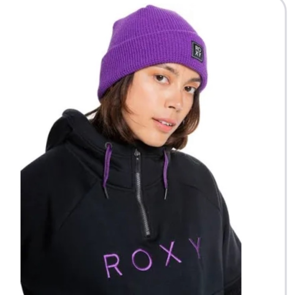 Roxy waffle knit Harper beanie